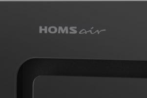 HOMSair CROCUS PUSH 52 Glass Black_8