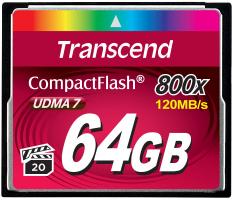 Transcend CompactFlash 800 64GB_0