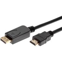 Кабель-переходник AOpen/Qust DisplayPort M/HDMI M (ACG494-1.8M)_0