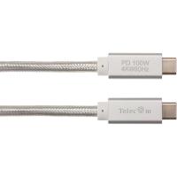Кабель-переходник Telecom USB 3.1 Type C M/USB 3.1 Type C M (TC420S-2M)_1