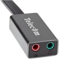 Адаптер Telecom USB 2.0 Type C M/2 x Jack 3.5 mm F (TA313U)_1