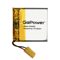 Аккумулятор Li-Pol GoPower LP303030 (00-00019583)_0
