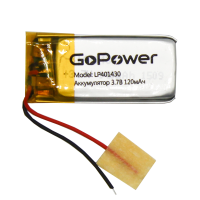 Аккумулятор Li-Pol GoPower LP401430 (00-00019591)_0