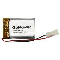 Аккумулятор Li-Pol GoPower LP502030 (00-00019579)_0