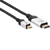 Кабель-переходник VCOM Mini DisplayPort M/HDMI M (CG615M-1.8)_0