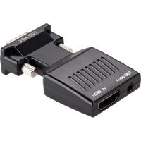 Переходник VCOM HDMI F/VGA M+mini jack 3.5 mm M (CA336A)_5